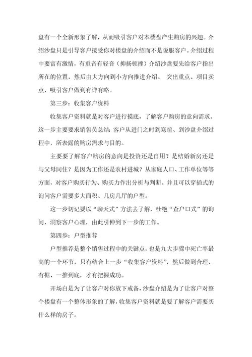 置业顾问销售工作总结