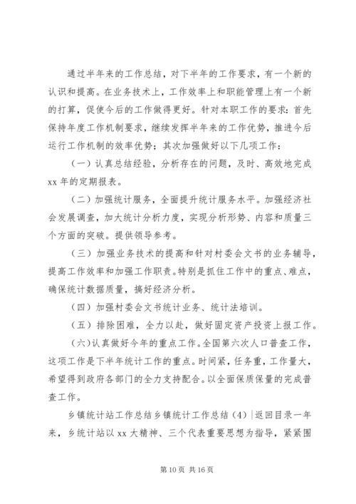 乡镇统计工作总结4篇.docx