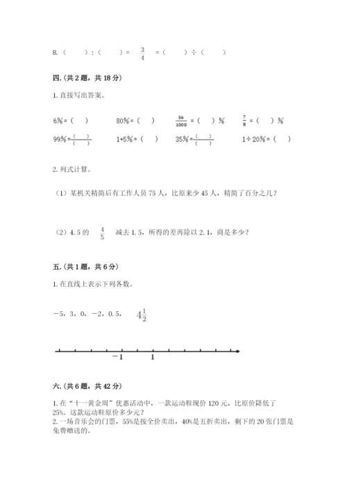 小学六年级升初中模拟试卷附完整答案【精选题】.docx