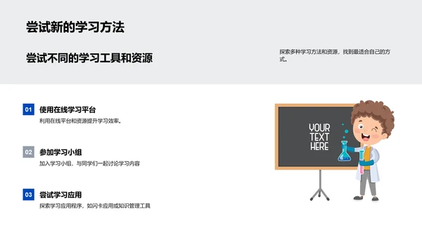 高效学习方法PPT模板