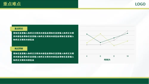 深绿色答辩汇报ppt模板