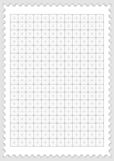 简约米字格田字本学习纸字帖