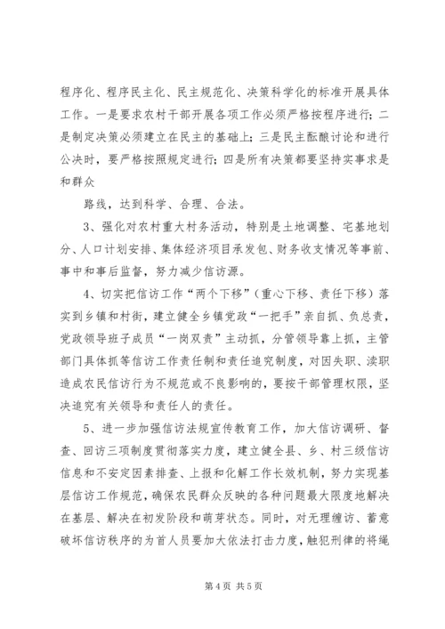 关于农民上访行为不规范问题的调查与思考.docx