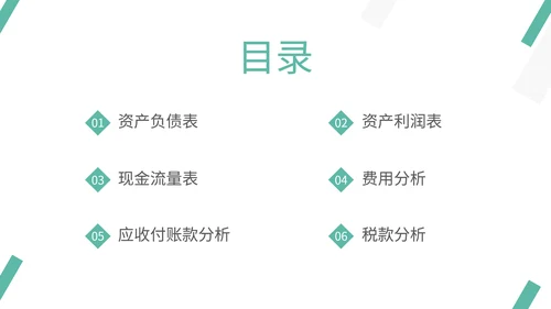 通用财务数据分析模板