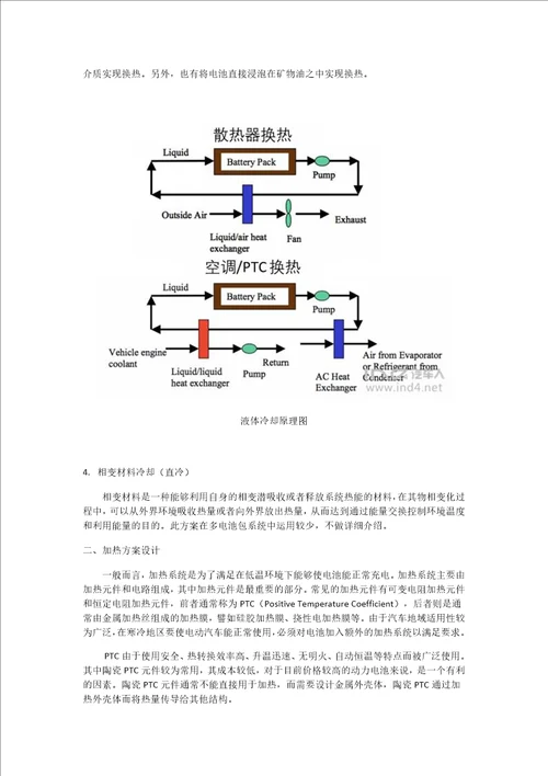 动力电池热管理先进技术