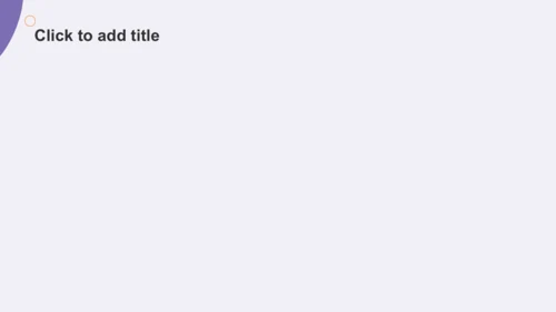 紫色扁平风远程办公PPT主题