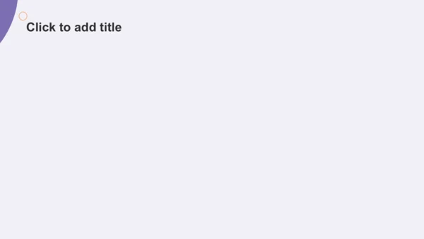 紫色扁平风远程办公PPT主题