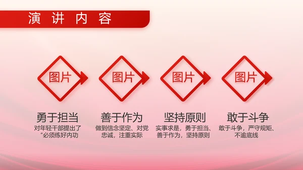 红色大气关爱老兵动态PPT