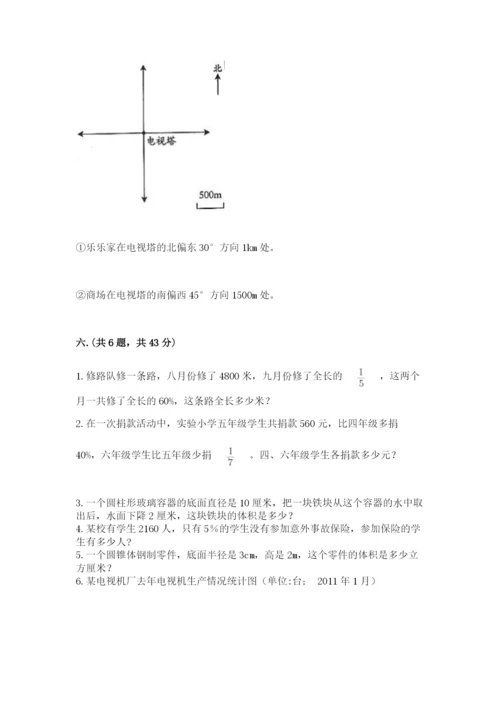 人教版六年级数学小升初试卷精品（网校专用）.docx