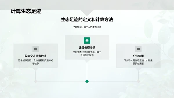 理解与减少生态足迹