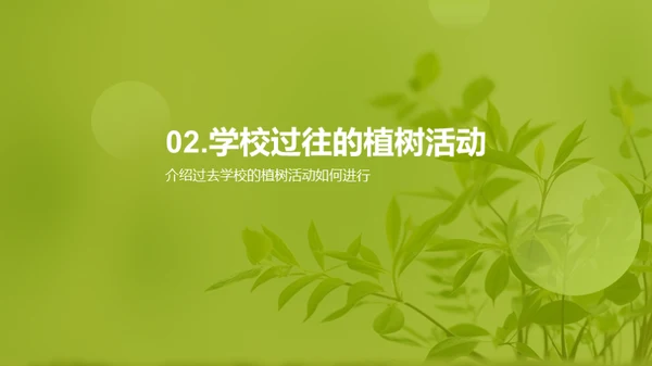 植树节：环保意识的培养