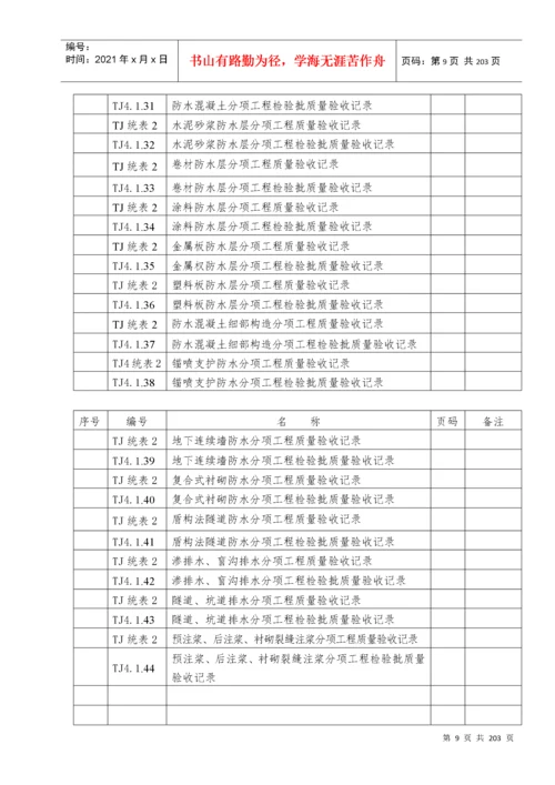 建筑工程施工质量验收全套资料.docx