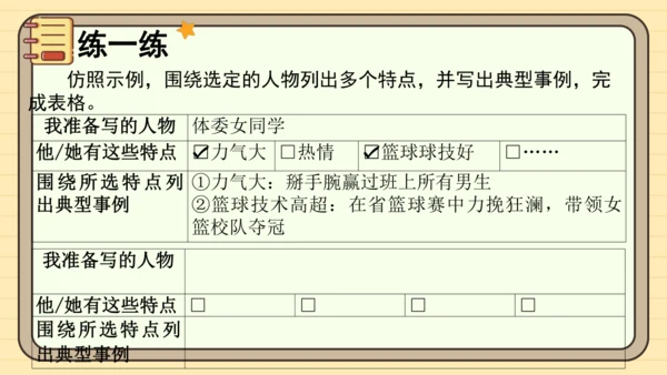 统编版语文五年级下册2024-2025学年度第五单元习作：5.5 形形色色的人（课件）