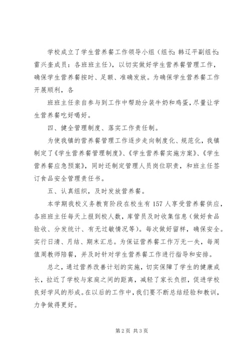 文峰小学营养餐汇报材料 (3).docx