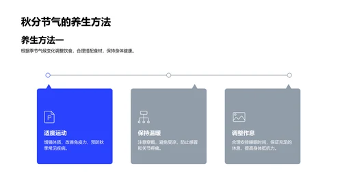 秋分养生策略PPT模板