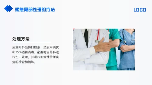 蓝色简约应急预案PPT模板宣传PPT动态PPT应急预案培训