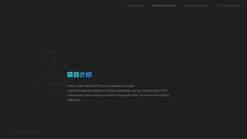 黑色前端技术人员岗前述职报告PPT模板