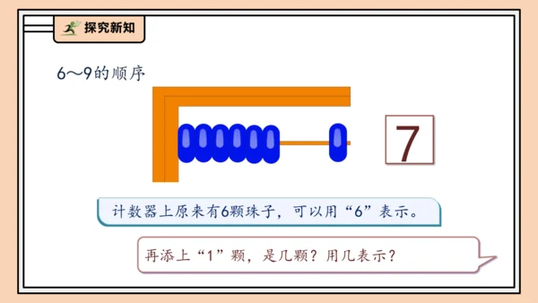 【课堂无忧】人教版一年级上册2.1 6～9的认识（课件）(共36张PPT)