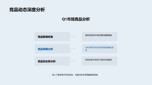 营销季报分析与策略