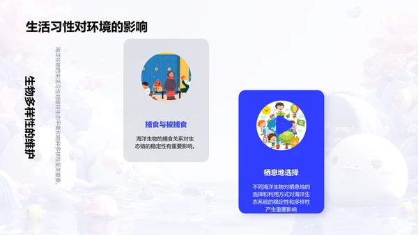 海生物学作业汇报PPT模板