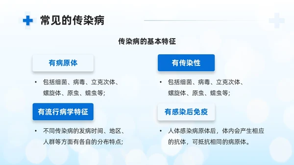 蓝色商务简约公共卫生健康知识宣传PPT课件