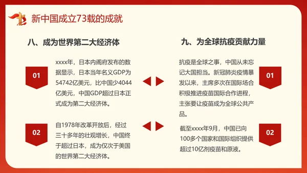 盛世中华喜迎国庆节商业活动PPT模板