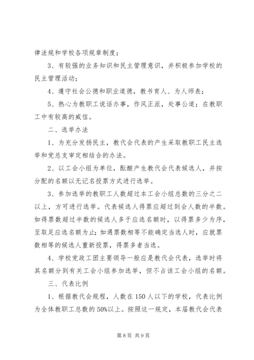 双代会换届选举的竞选稿.docx