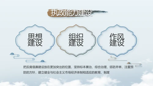 党建党风廉政学习教育动态PPT模板