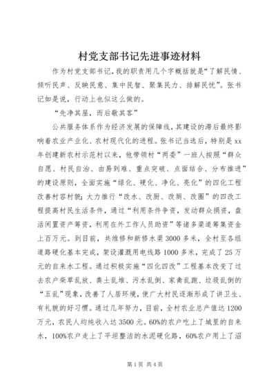 村党支部书记先进事迹材料 (9).docx