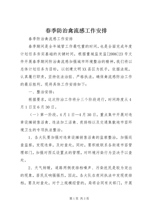 春季防治禽流感工作安排 (3).docx