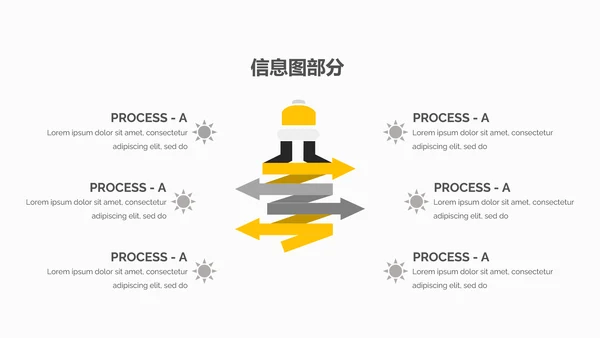 欧美风创意三角版式公司简介商务PPT模板
