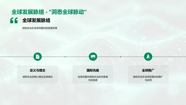 绿色农业开题报告