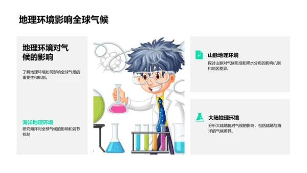 地理学与环境保护课堂PPT模板