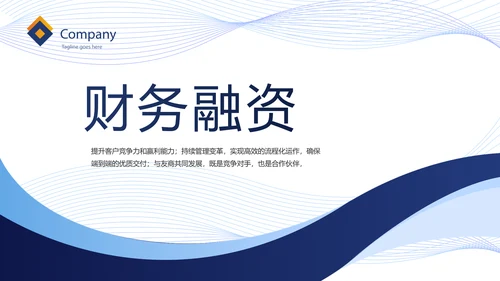 蓝色简约大气路演创新创业商业计划书PPT动态