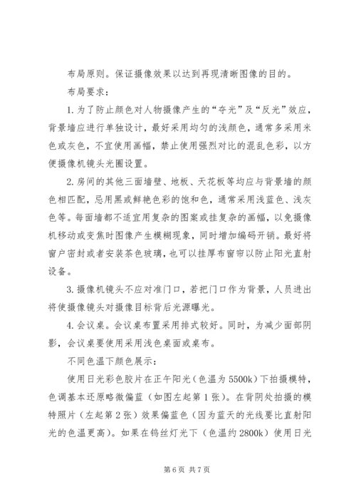 会议室会商系统升级改造的请示.docx