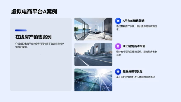 电商化房产销售优化PPT模板