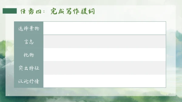 七年级语文下册第五单元整合——花木解意，山水寄情 课件(共48张PPT)
