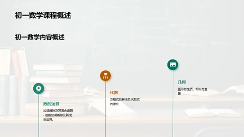 初一数学学习汇报