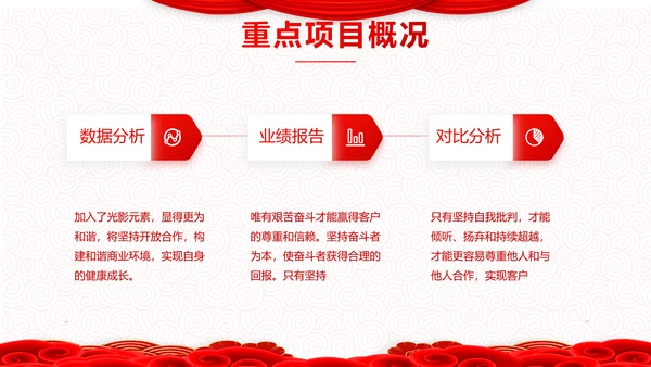 红色简约学校春节晚会活动策划动态PPT模板