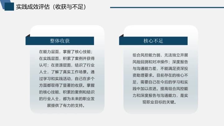会计学专业大学生职业生涯规划大学生生涯发展展示PPT模版