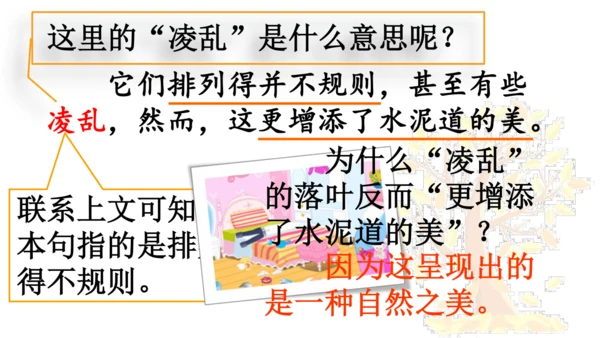 5 铺满金色巴掌的水泥道