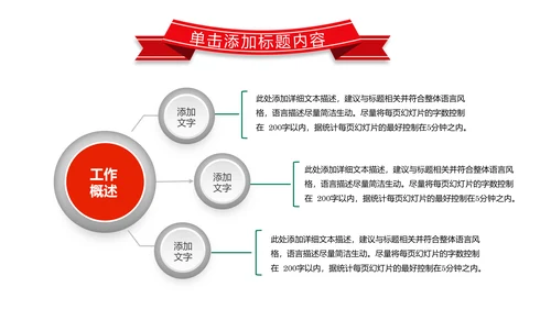 红色党政大气中国人民检察院工作汇报PPT模板