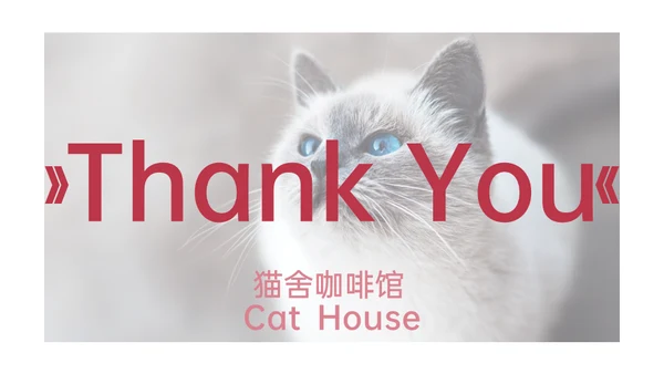 猫舍咖啡馆创业融资商业计划书通用PPT模板
