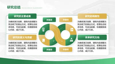 研究总结-答辩PPT模板