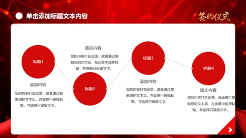 盛大的项目签约仪式通用PPT模板