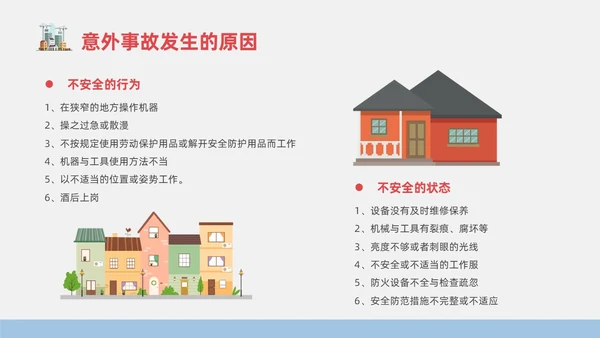 蓝色简约风物业安全生产培训课件安全教育