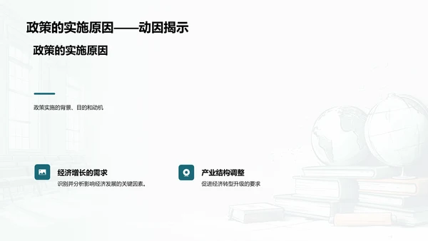 经济政策分析评估PPT模板