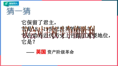 第三课第一框英国议会对王权的胜利(课件）