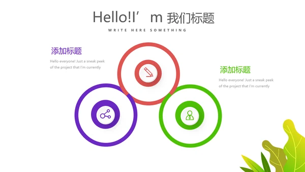 个人能力展示动态PPT