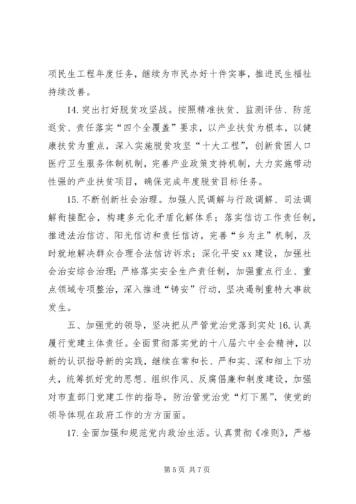 市人民政府党组XX年度民主生活会整改落实措施意见.docx